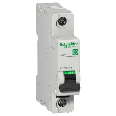 Produktfoto 1 von Schneider Electric Multi 9 Miniaturüberlastschalter Typ C, Pol 1-polig 2A 415V ac, Abschaltvermögen 10 kA Multi9 72 V dc
