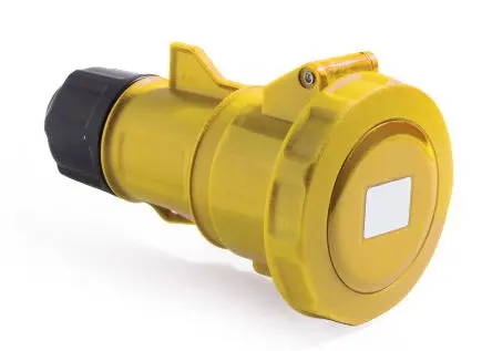 Produktfoto 1 von RS PRO RS PRO Leistungssteckverbinder Gelb, 130V 2P+T / 32A, Kabel IP67