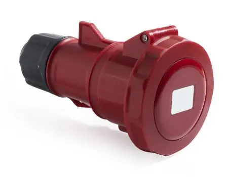 Produktfoto 1 von RS PRO RS PRO Leistungssteckverbinder Rot, 415V 3P+T / 32A, Kabel IP67