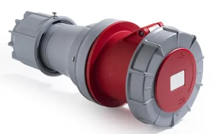Produktfoto 1 von RS PRO RS PRO Leistungssteckverbinder Rot, 415V 3P+PE / 125A, Kabel IP67