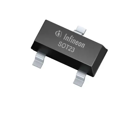 Produktfoto 1 von Infineon PIN-Diode Serie 100 mA 150 V SOT-23 3-Pin