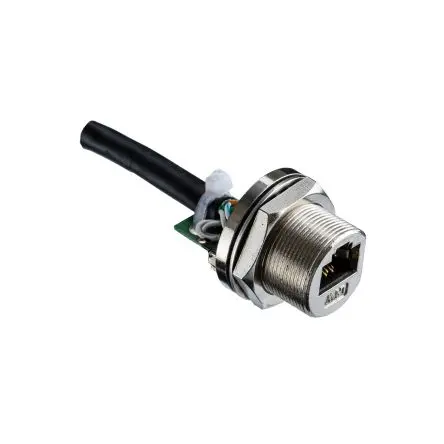 Produktfoto 1 von Amphenol Industrial Cat5e Ethernet-Kabel, 1.5 m, Grau S/FTP, Polyvinylchlorid