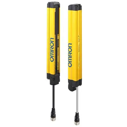 Produktfoto 1 von Omron F3SG Lichtvorhang Strahlabstand 30 mm Empfänger, Sender Typ No Typ 4 60-Strahl, Schutzhöhe 350 mm