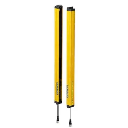 Omron F3SG-R Easy Lichtvorhang Strahlabstand 30 mm Empfänger Typ No Typ 2 40-Strahl, Schutzhöhe 830 mm