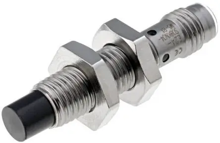 Produktfoto 1 von Omron E2A M8 Induktiver Näherungssensor, Gewinderohr PnP / 200mA 4 mm, IP67 32 V dc
