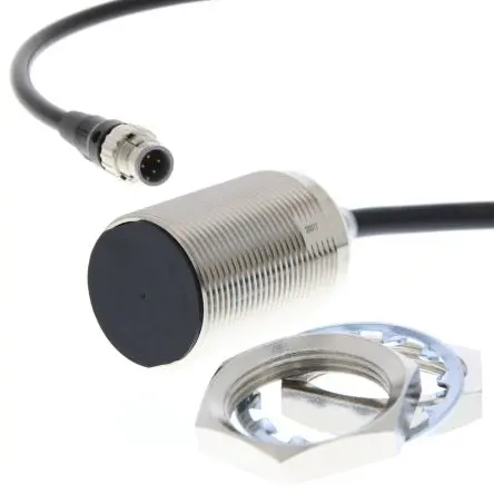 Produktfoto 1 von Omron E2E M30 Induktiver Näherungssensor, Gewinderohr PnP / 50mA 23 mm, IP67 24 V dc