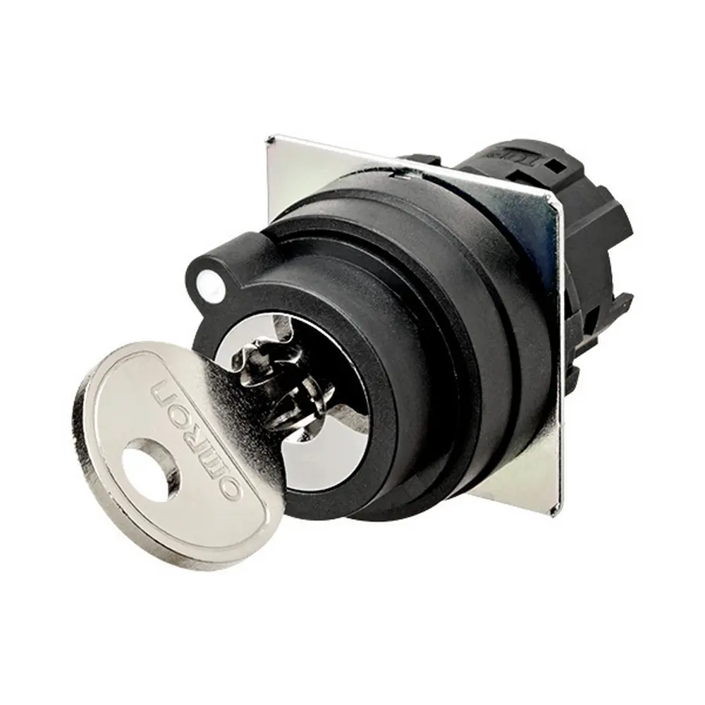 Produktfoto 1 von Omron A22NZ Schlüsselschalterkopf 22 mm 2 Positionen IP66