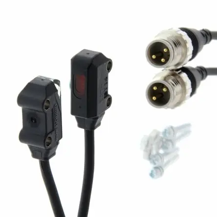 Omron E3T Kubisch Optischer Sensor, Durchgangsstrahl, PnP Ausgang