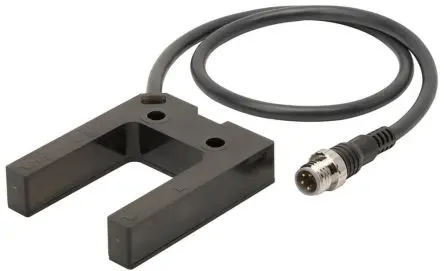 Omron E3Z Gabel Optischer Sensor, Durchgangsstrahl, PnP Ausgang