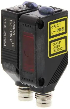 Produktfoto 1 von Omron E3Z Kubisch Optischer Sensor, Durchgangsstrahl, NPN Ausgang