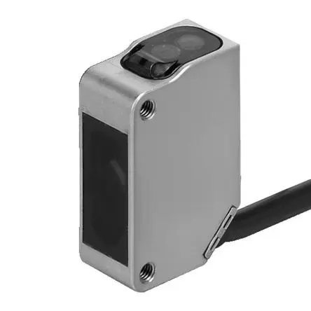 Produktfoto 1 von Omron E3ZM Rechteckig Optischer Sensor, Durchgangsstrahl, PnP Ausgang, Kabel