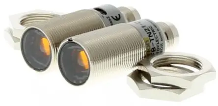 Produktfoto 1 von Omron E3FB Zylindrisch Optischer Sensor, Durchgangsstrahl, NPN Ausgang