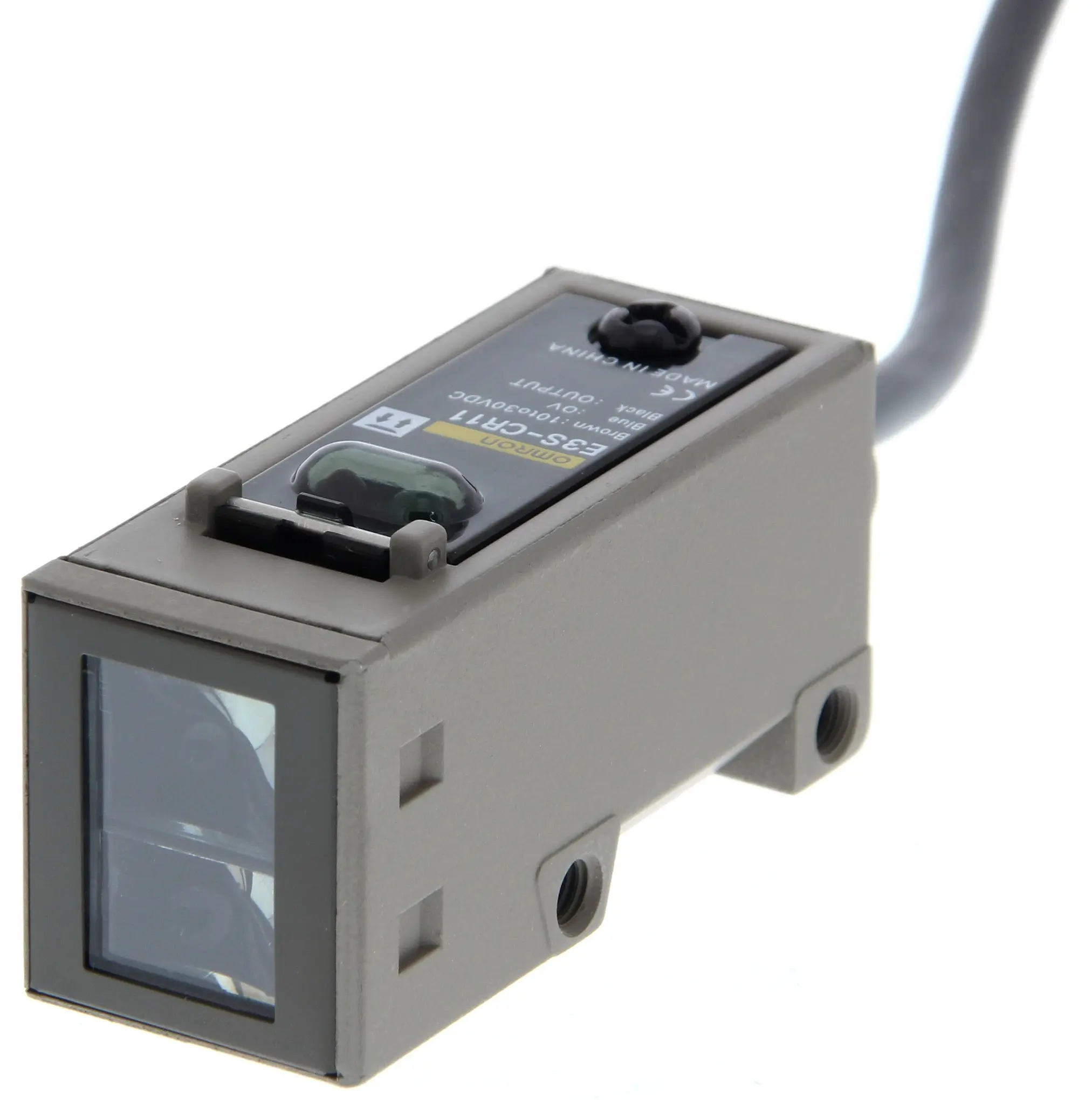 Produktfoto 1 von Omron E3S Kubisch Optischer Sensor, Reflektierend, Bereich 3 m, NPN, PNP Ausgang