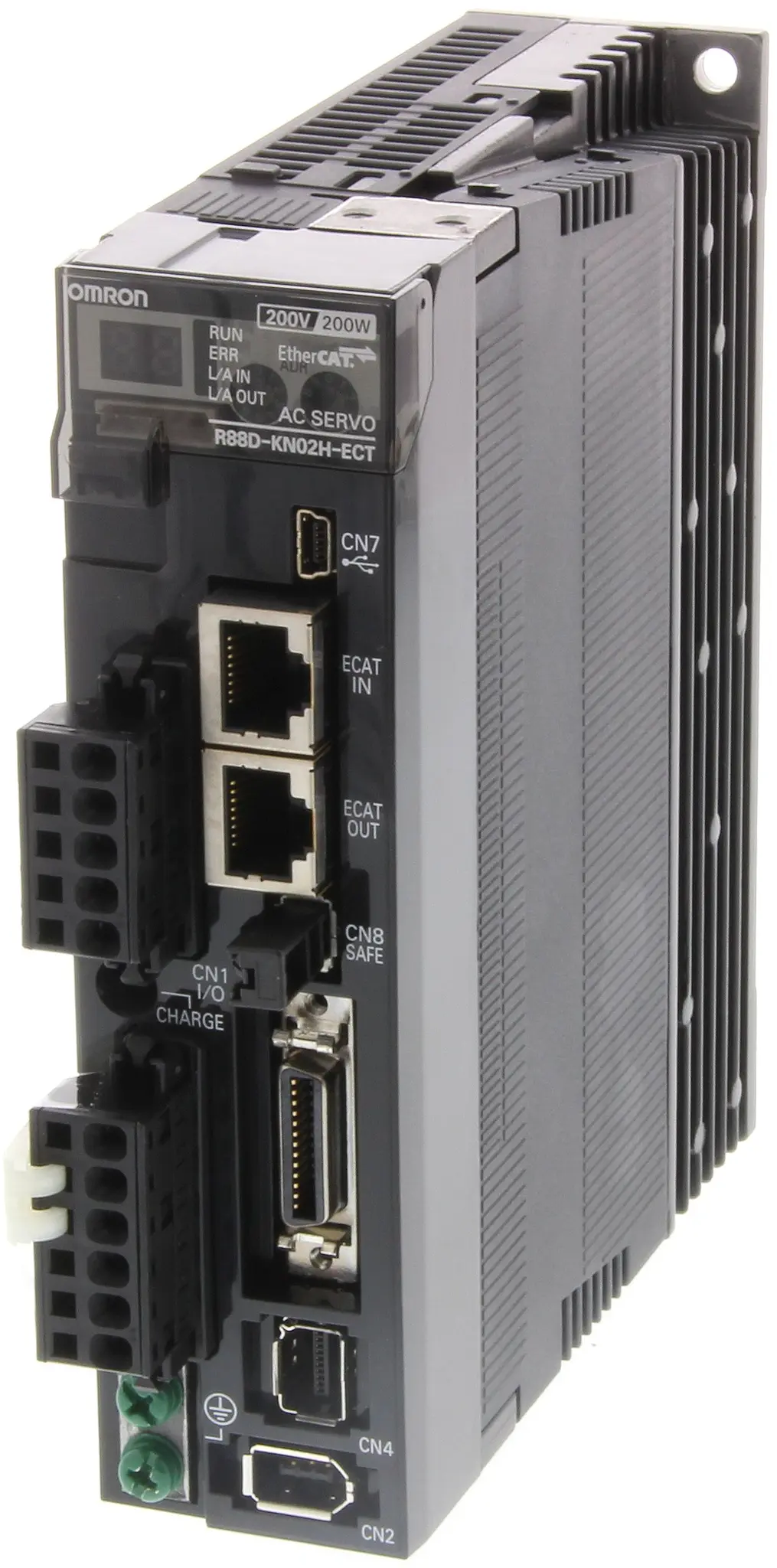 Produktfoto 1 von Omron Servoantrieb, 1-phasig, 200 V, Bewegung-Steuerung / 1.2 A 100 W, 150 mm x 40 mm x 132 mm