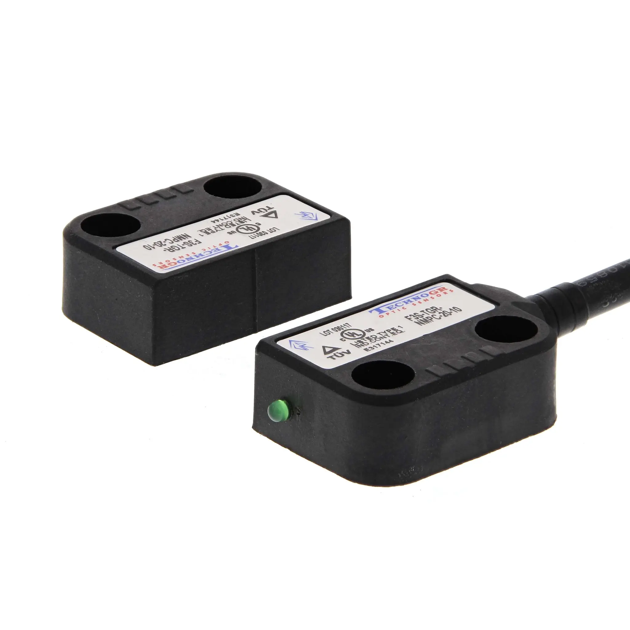 Omron F3S-TGR-N 5m Kabel Berührungsloser Sicherheitsschalter aus Kunststoff 24V dc, 2 Öffner