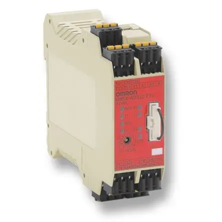 Produktfoto 1 von Omron G9SX Sicherheitsrelais 24V dc, 3 Sicherheitskontakte, 2 Hilfsschalter, Automatisch UR, CSA, EN SIL IEC 61508