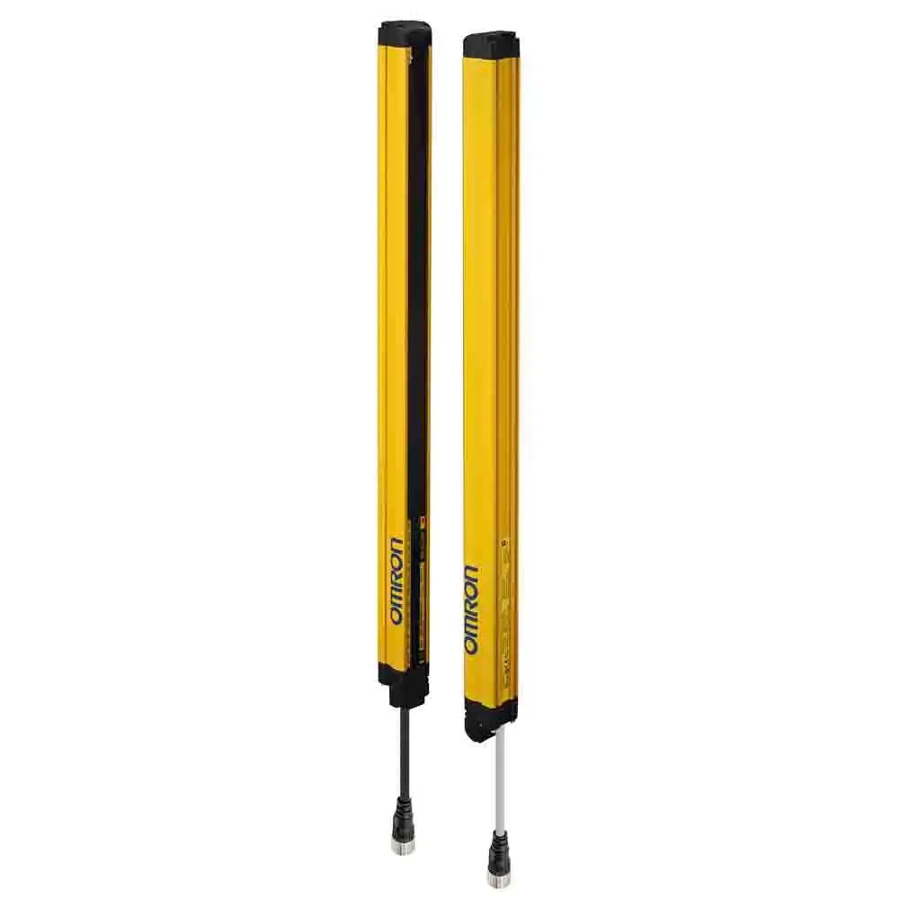 Produktfoto 1 von Omron F3SG Lichtvorhang Strahlabstand 30 mm Empfänger, Sender Typ No Typ 4 60-Strahl, Schutzhöhe 1.07 m