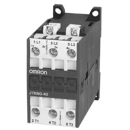 Produktfoto 1 von Omron J7KN Schütz 24V-Spule, 3-polig / 40 A 18.5 kW