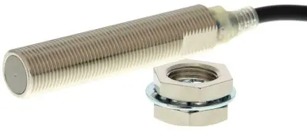 Produktfoto 1 von Omron E2, E2 M12 Induktiver Näherungssensor, Gewinderohr 2-adrig / 200mA 2 mm, IP67
