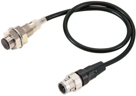 Produktfoto 1 von Omron E2EW M12 Induktiver Näherungssensor, Gewinderohr PnP / 50mA 9 mm, IP67 30 V dc