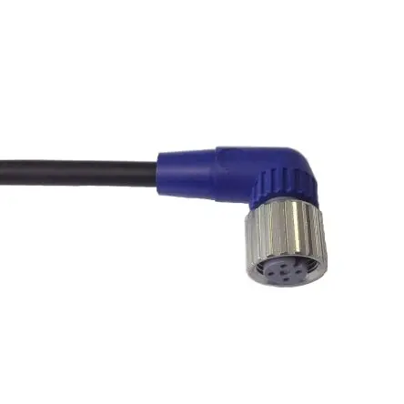 Produktfoto 1 von Omron, 4-polig Sensor-Betätigungselementkabel, Rechtwinklig Buchse / Nicht abgeschlossen, Länge 2 m