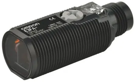 Produktfoto 1 von Omron E3FA/E3RA/E3FB/E3RB Zylindrisch Optischer Sensor, Diffus, NPN Ausgang, Schraube
