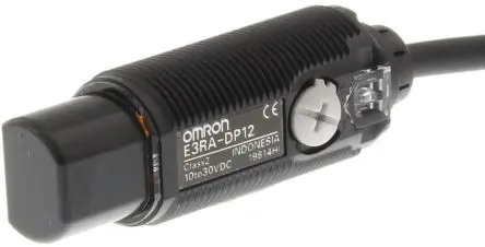 Produktfoto 1 von Omron E3FA/E3RA/E3FB/E3RB Zylindrisch Optischer Sensor, Diffus, PnP Ausgang, Kabel