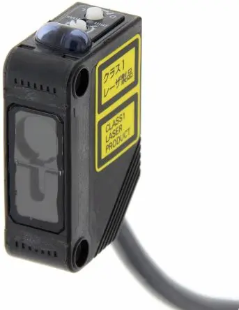 Produktfoto 1 von Omron E3Z-Laser Vierkant Optischer Sensor, Reflektierend, NPN Ausgang, Kabel