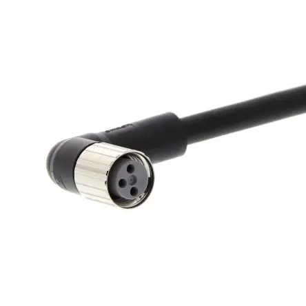 Produktfoto 1 von Omron, 3-polig Sensor-Betätigungselementkabel, Rechtwinklig Buchse / Nicht abgeschlossen, Länge 10 m