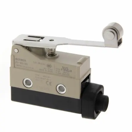 Produktfoto 1 von Omron Endschalter, Scharnierhebel 1-poliger Umschalter, IP67, Metall 240V ac 15A