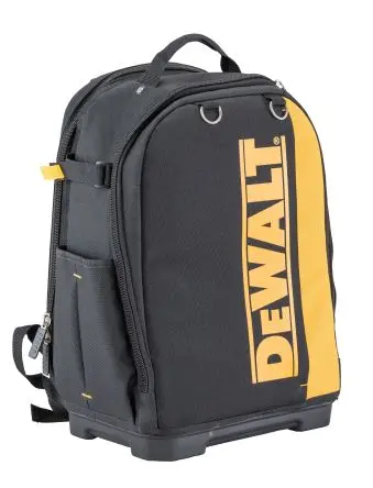 Produktfoto 1 von DeWALT Gewebe Rucksack mit Reißverschluss, 210mm x 350 mm x 480 mm Schultergurt