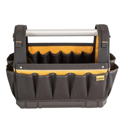 Produktfoto 1 von DeWALT Gewebe Werkzeugtasche mit Reißverschluss, 450mm x 250 mm x 350 mm Schultergurt