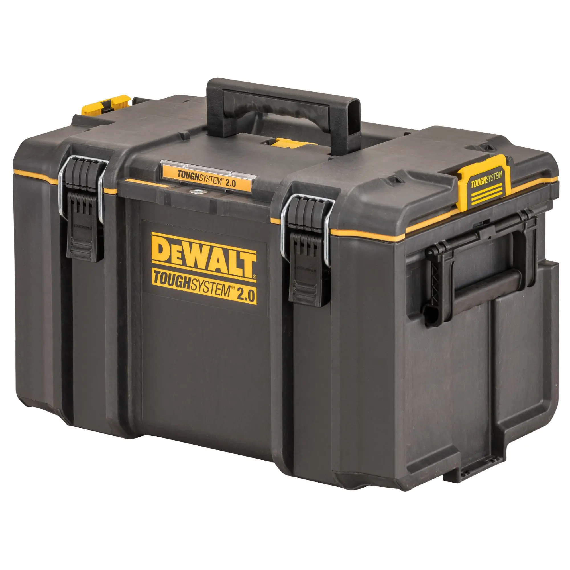 Produktfoto 1 von DeWALT Kunststoff Werkzeugbox Schwarz, L. 371 mm B. 554 mm H. 408 mm, Register