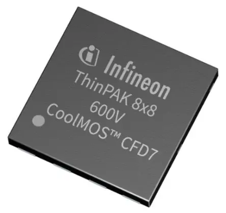 Produktfoto 1 von Infineon CoolMOS CFD7 Typ N-Kanal, Oberfläche MOSFET Erweiterung 600 V / 16 A 95 W, 5-Pin VSON
