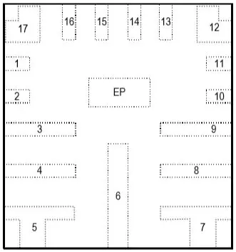Produktfoto 1 von Maxim Integrated Sync-Buck-Wandler, Wechselnd 1 4 A FC2QFN 36V, 17-Pin, Festwert 2100 kHz