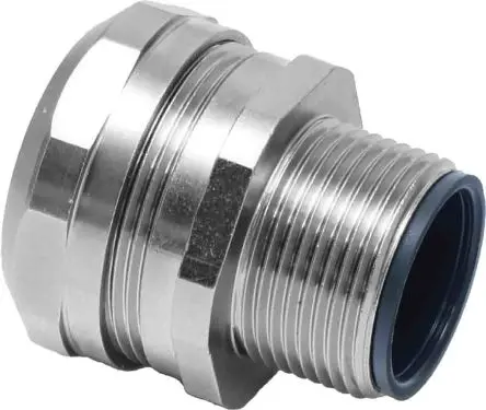Produktfoto 1 von RS PRO KMLG Messing Kabelrohr Befestigung Kabelrohr M32 32 mm Silber Vernickelt-Finish IP67