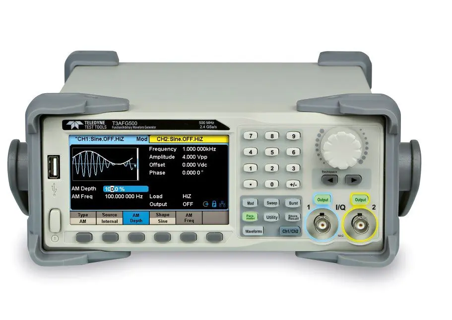 Produktfoto 1 von Teledyne LeCroy Funktionsgenerator mit null 500 MHz 2, 1 Hz, LAN, USB