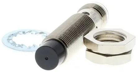 Produktfoto 1 von Omron E2A M12 Induktiver Näherungssensor, Gewinderohr PnP / 200mA 5 mm, IP67 32 V dc