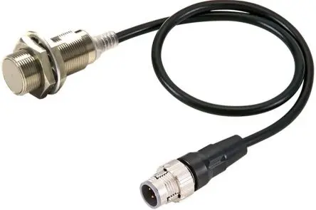 Produktfoto 1 von Omron E2EW M18 Induktiver Näherungssensor, Gewinderohr PnP / 200mA 8 mm, IP67 30 V dc