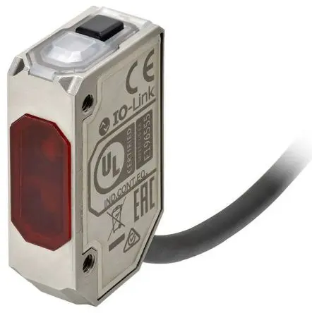 Omron E3AS Kompakt Optischer Sensor, Reflektierend, PnP Ausgang