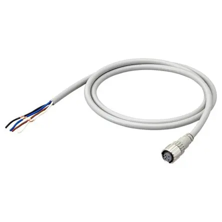 Produktfoto 1 von Omron XS5F, 4-polig Sensor-Betätigungselementkabel, M12 Buchse / Nicht abgeschlossen, Länge 20 m