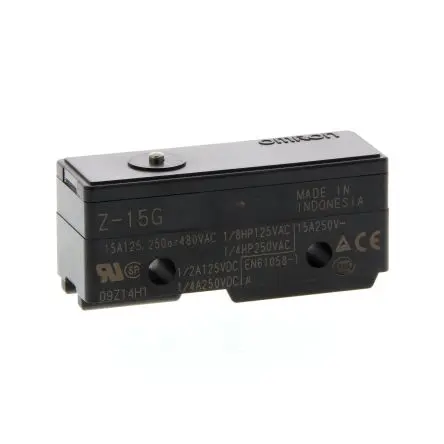 Produktfoto 1 von Omron Z Endschalter, Stößel 1-poliger Umschalter, IP00, Kunststoff 500V ac 15A