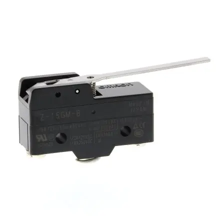 Produktfoto 1 von Omron Z Endschalter, Scharnierhebel 1-poliger Umschalter, IP00, Kunststoff 500V ac 15A