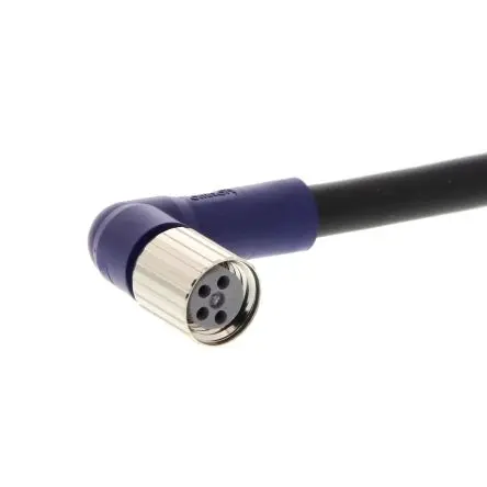Produktfoto 1 von Omron XS3F, 4-polig Sensor-Betätigungselementkabel, M8 Buchse / Nicht abgeschlossen, Länge 5 m