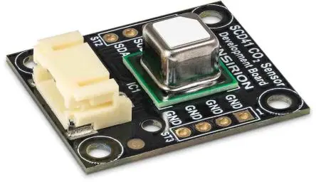 Produktfoto 1 von Sensirion SCD41 Sensor SEK-SCD41, Evaluierungsplatine Entwicklungstool Sensor für SCD4x