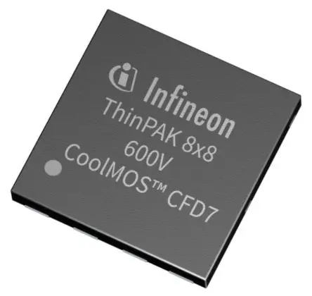 Produktfoto 1 von Infineon 600V CoolMOS CFD7 Typ N-Kanal, Oberfläche MOSFET Erweiterung 650 V / 14 A 85 W, 5-Pin ThinPAK