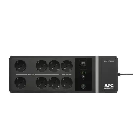Produktfoto 1 von APC 230V Back-UPS BE Eigenständig USV-Wechselrichter, 650 VA 400 W, 230V Back-UPS