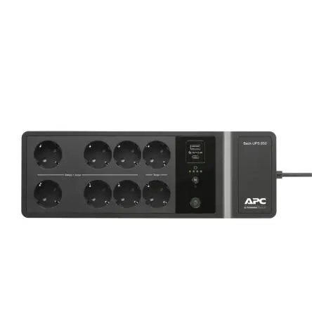 Produktfoto 1 von APC 230V Back-UPS Eigenständig Unterbrechungsfreie Stromversorgung, 850 VA 520 W, 230V Back-UPS