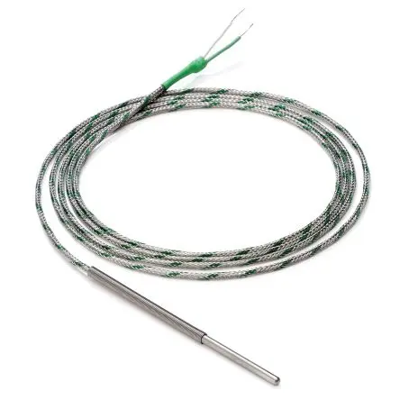 Produktfoto 1 von Omron Smooth Tube Edelstahl Temperatursensor Typ Typ J, Ø 6 mm x 100 mm 0 °C → 400 °C