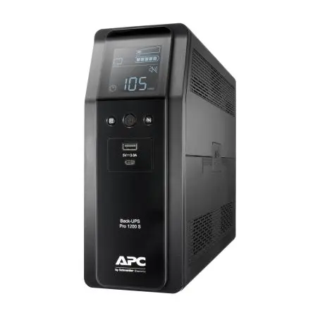 Produktfoto 1 von APC 230V Back UPS Pro BR 8-Kanal Eigenständig Unterbrechungsfreie Stromversorgung, 1200 VA 720 W, 230V Back-UPS BR